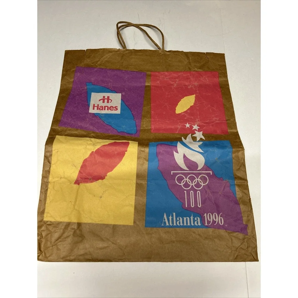 Vintage Atlanta Olympics 1996 Shopping Bag For The Collector That Has Everything